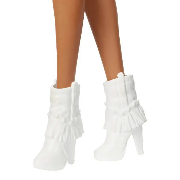 Barbie lalka kowbojka w brokatowej sukience