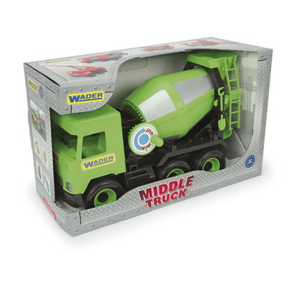 WADER Middle Truck betoniarka zielona 32104 21045