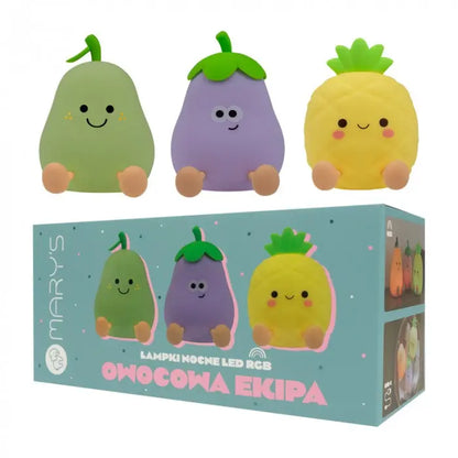Lampka nocna LED - Owocowa ekipa