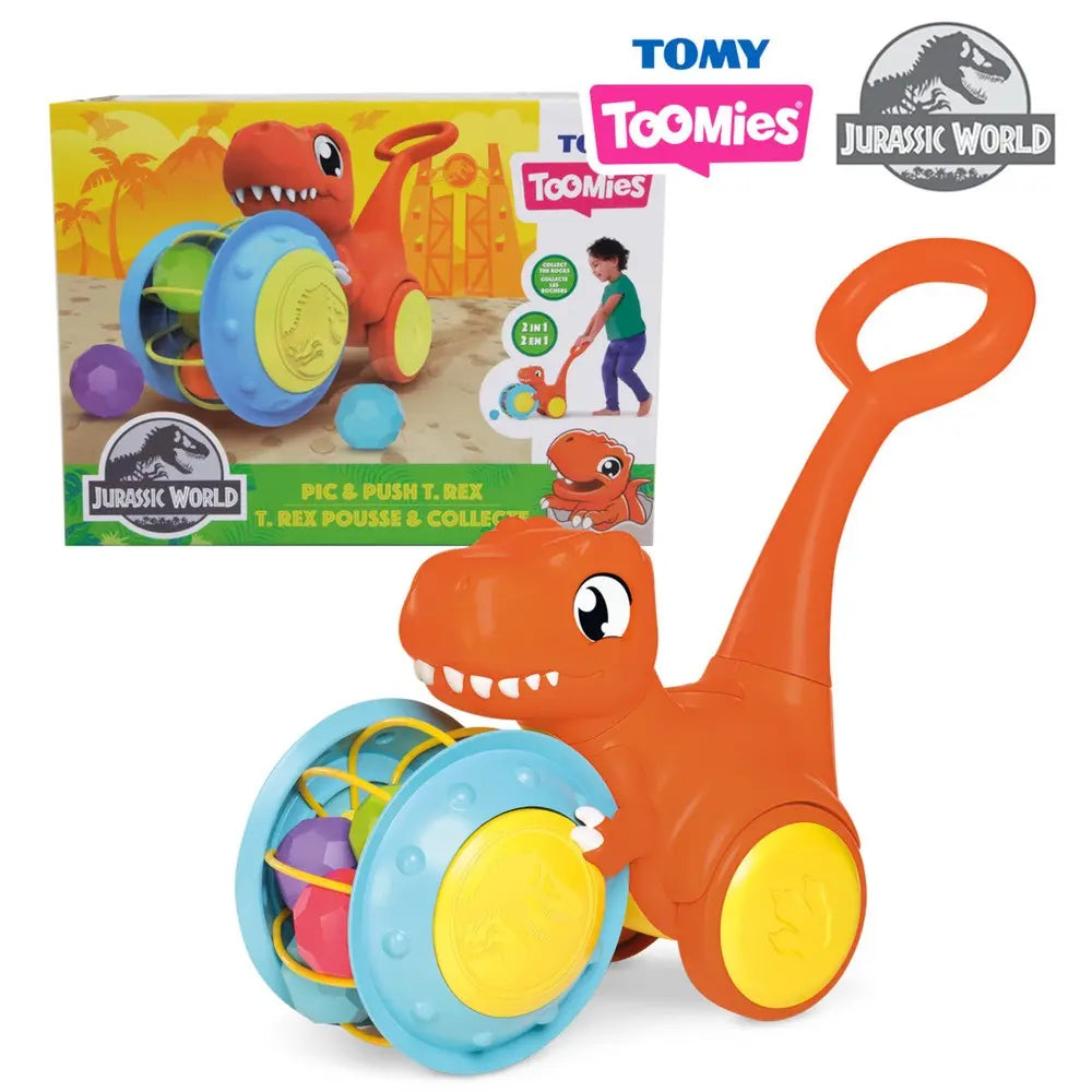 Tomy toomies t-rex zbieracz piłek