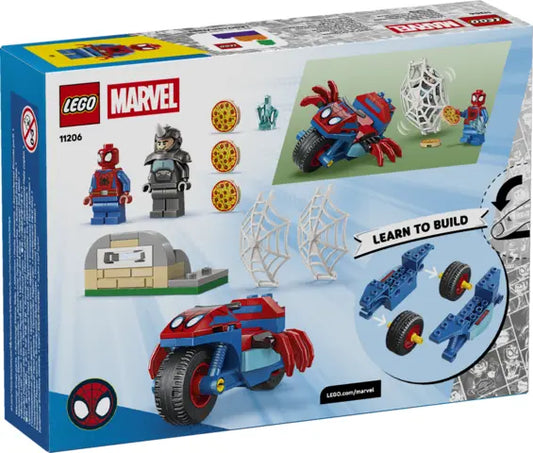 Lego Marvel - Spidey na motocyklu kontra Rhino