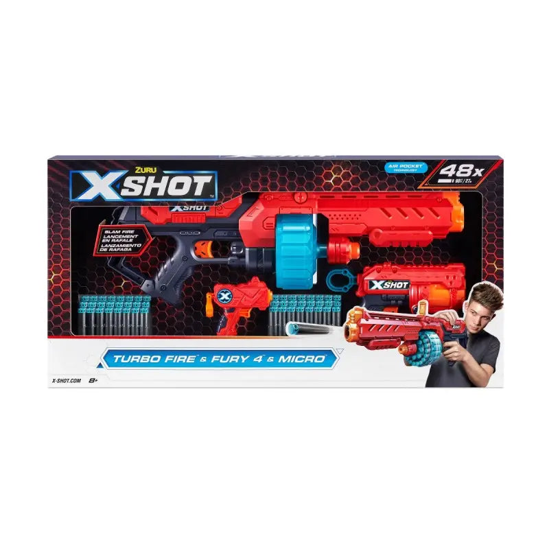 X-shot excel turbo fire wyrzutnia