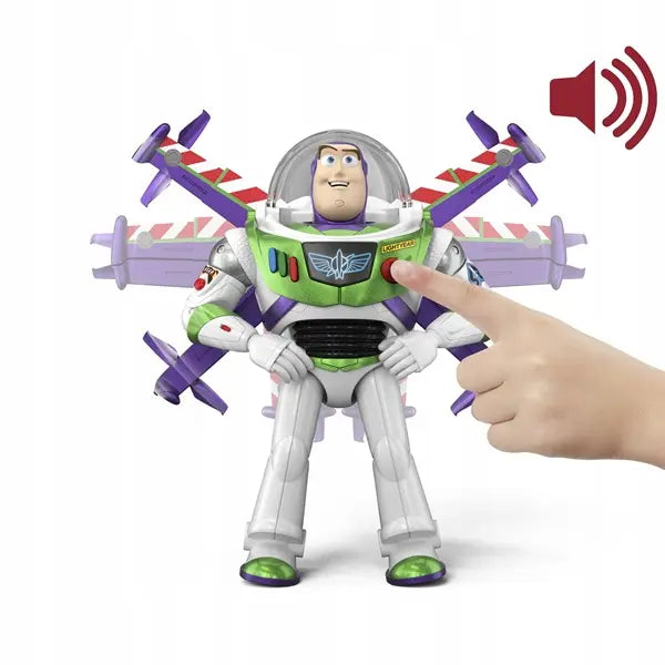 Toy Story 5 Buzz Astral rozkładający skrzydła