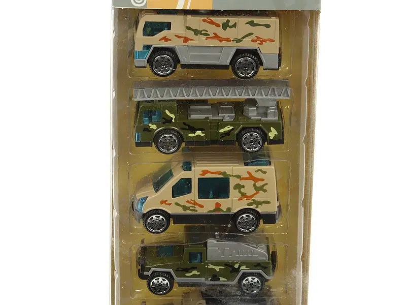 Zestaw 6 pojazdów wojskowych 1:64
