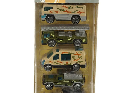 Zestaw 6 pojazdów wojskowych 1:64