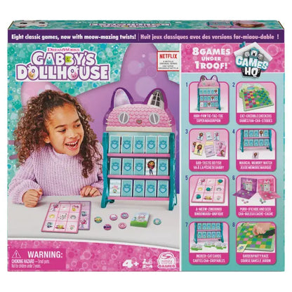 Koci domek gabi zestaw gier 8w1