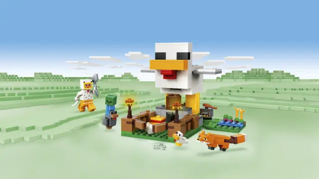 Lego Minecraft - Farma kurczaków