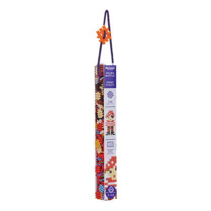 Klocki micro waffle 230 elementów pirat