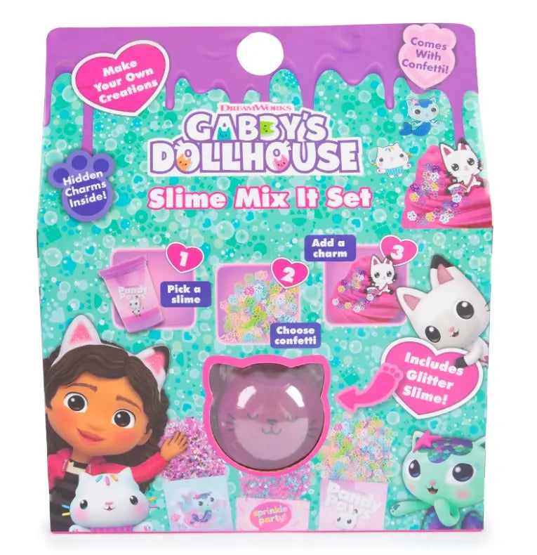 Koci domek gabi zestaw slime