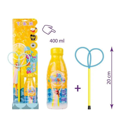 Tuban zestaw Obręcz Mini Motylek + płyn do baniek 400ml