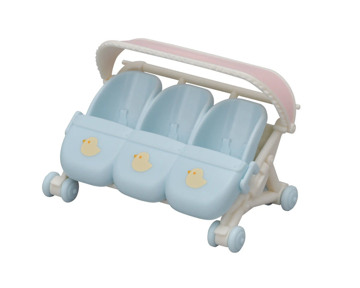 Sylvanian spacerówka dla trojaczków
