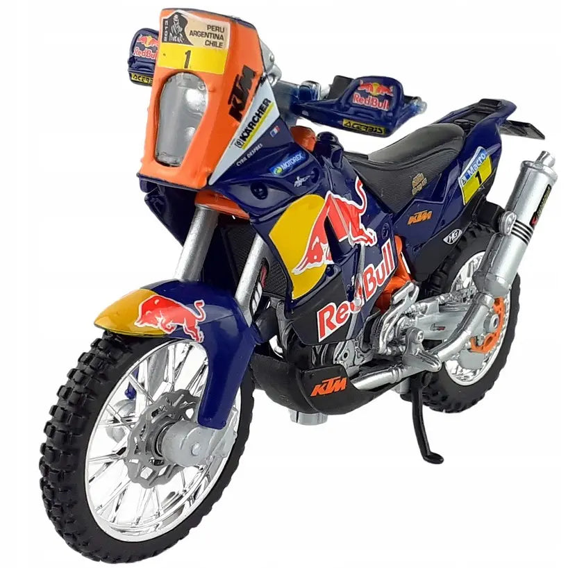 1:18 red bull cycle ktm 450 rally