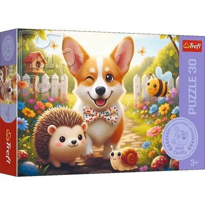 PUZZLE 30 Dzień z Corgim 18347