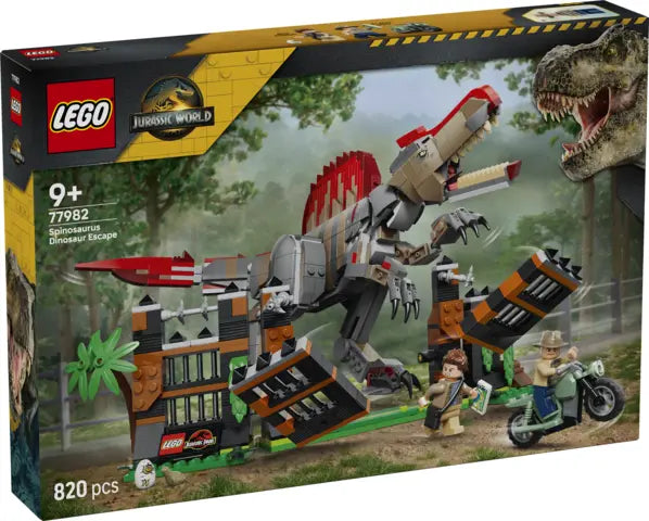 LEGO JW Ucieczka spinozaura 77982