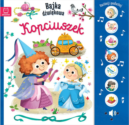 Naciśnij i posłuchaj! bajka dźwiękowa kopciuszek