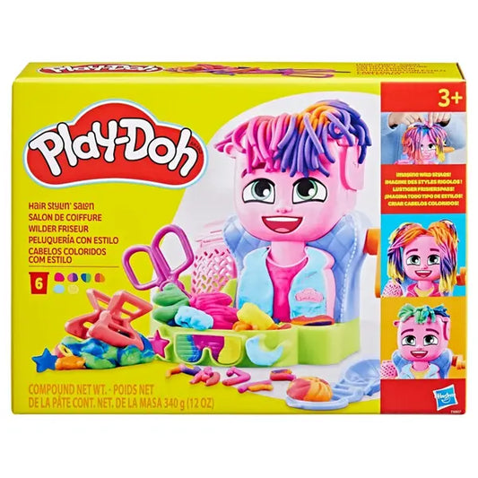 Play-Doh ciastolina - zestaw Salon fryzjerski