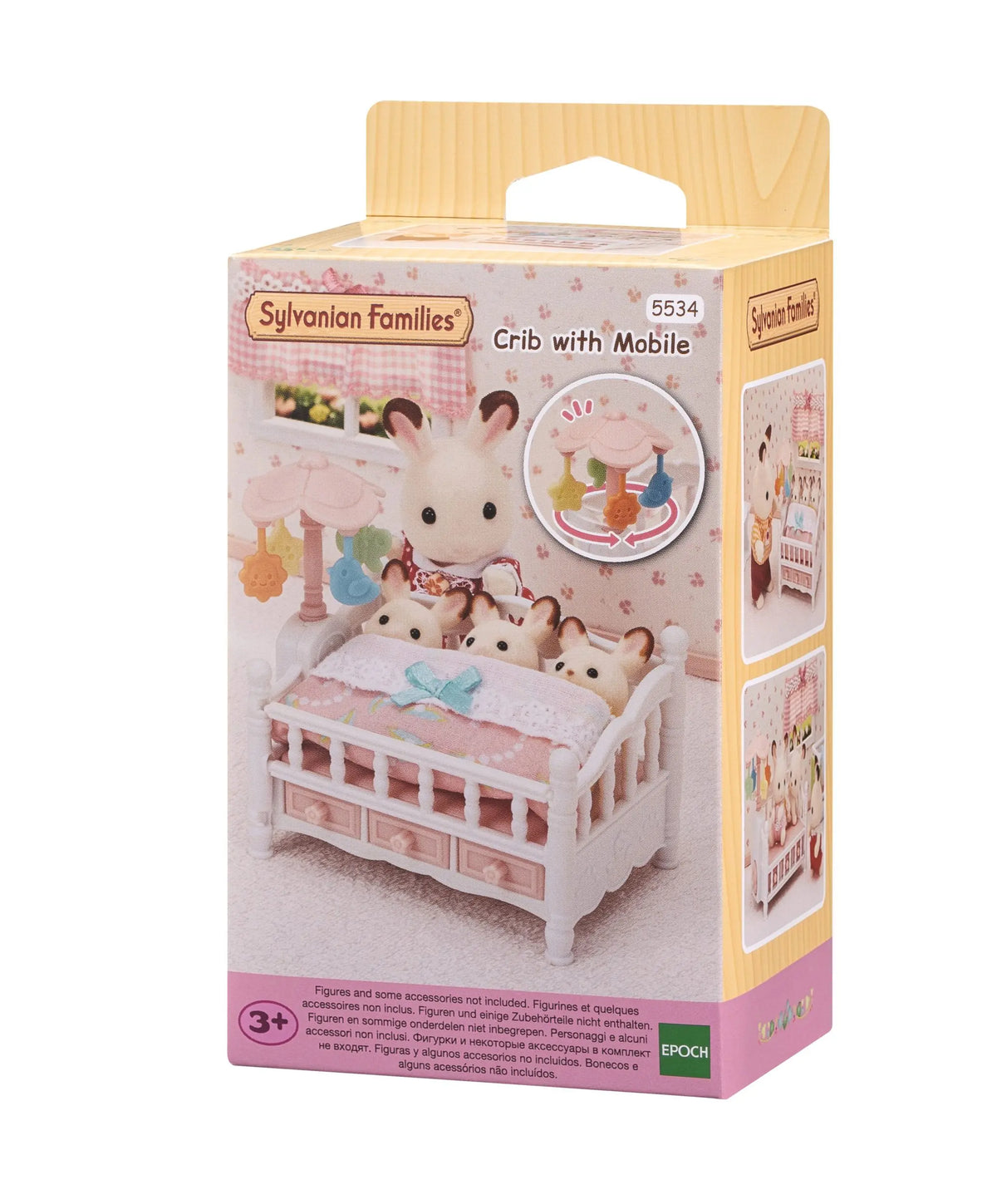 Sylvanian łóżeczko z karuzelką