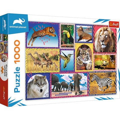 Puzzle 1000 dzika natura