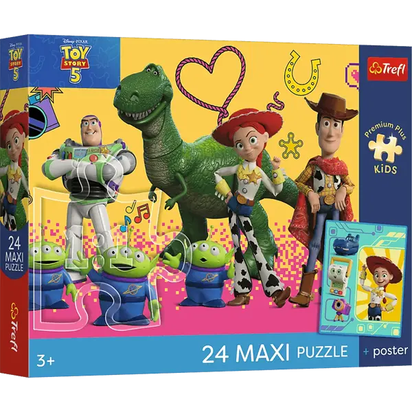 PUZZLE MAXI 24 PremPlus Kids Zabawki i przyj.14394