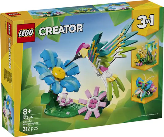 Lego Creator - Dzikie zwierzęta 3w1: kolorowy koliber