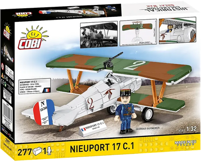 Klocki Historical Collection Great War Nieuport 17 C.1 277 kl