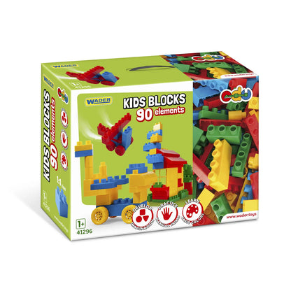 Wader kids blocks klocki 90 elementów