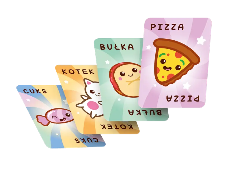Gra - Bułka, Kotek, Pizza