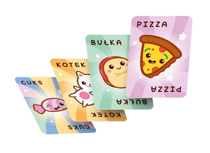 Gra - Bułka, Kotek, Pizza
