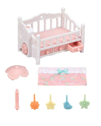 Sylvanian łóżeczko z karuzelką