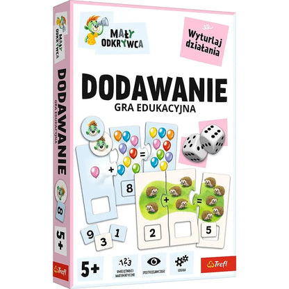 Gra mały odkrywca dodawanie