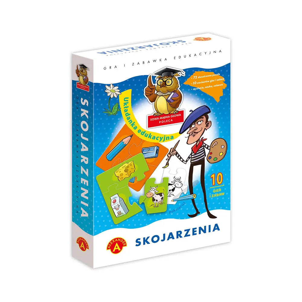 GRA Skojarzenia - układanka edukacyjna 1317