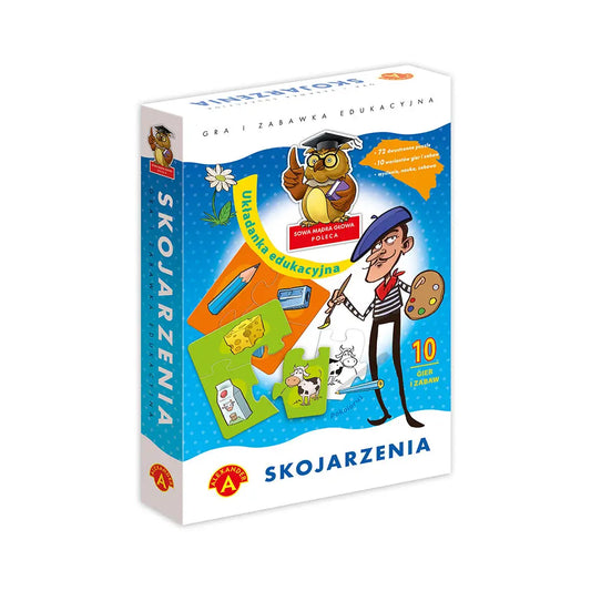 GRA Skojarzenia - układanka edukacyjna 1317
