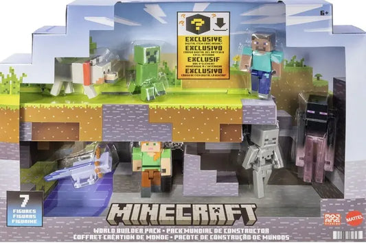Minecraft zestaw Mobów figurki 7pak