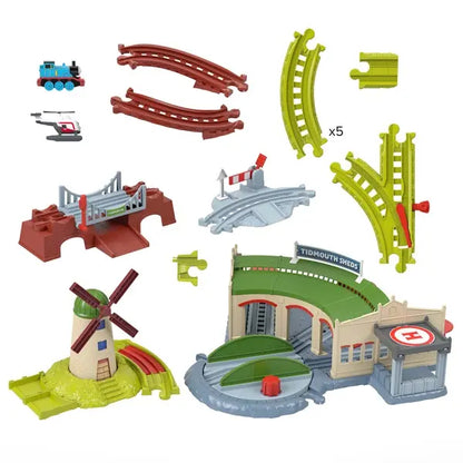 Fisher-Price, Tomek i Przyjaciele - Zajezdnia Domkowo zestaw torów
