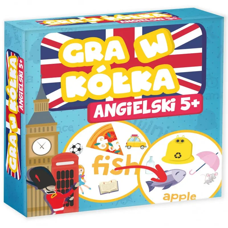 Gra w kółka angielski 5+