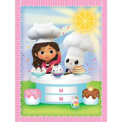 Puzzle 2w1+memos gabi z kocim przyjacielem