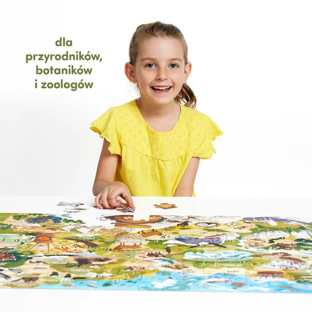 CzuCzu Dzikie puzzle Parki narodowe 6+