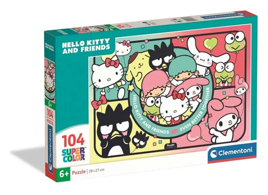 Puzzle 104el. SuperKolor Hello Kitty