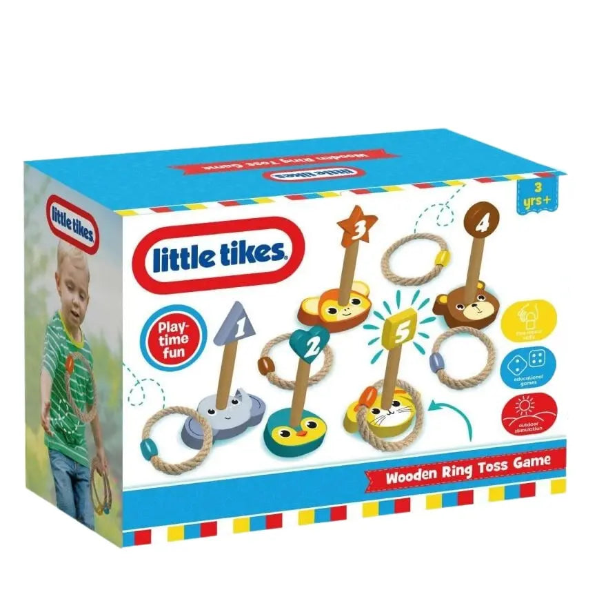 Little tikes gra rzucanie sznurkowymi kółkami