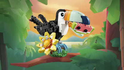 Lego Creator 3w1- Dzikie zwierzęta: Tropikalny tukan