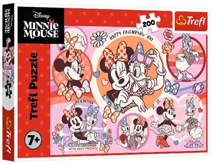 Puzzle 200 Zwyczaje Myszki Minnie /Disney