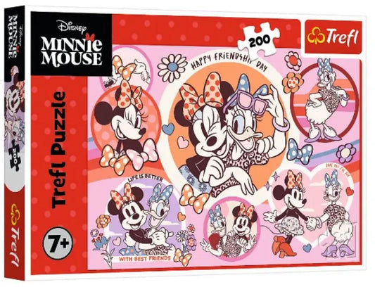 Puzzle 200 Zwyczaje Myszki Minnie /Disney