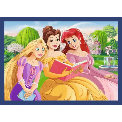 Puzzle Premium Plus Kids, Disney 4 x 88 el. Romantyczne księżniczki