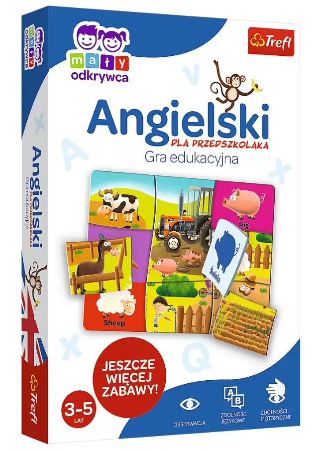 Gra angielski dla przedszkolaka mały odkrywca