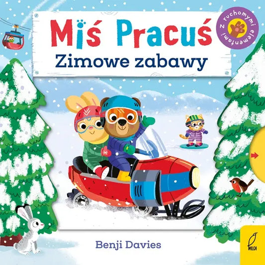 Książka - Miś Pracuś. Zimowe zabawy