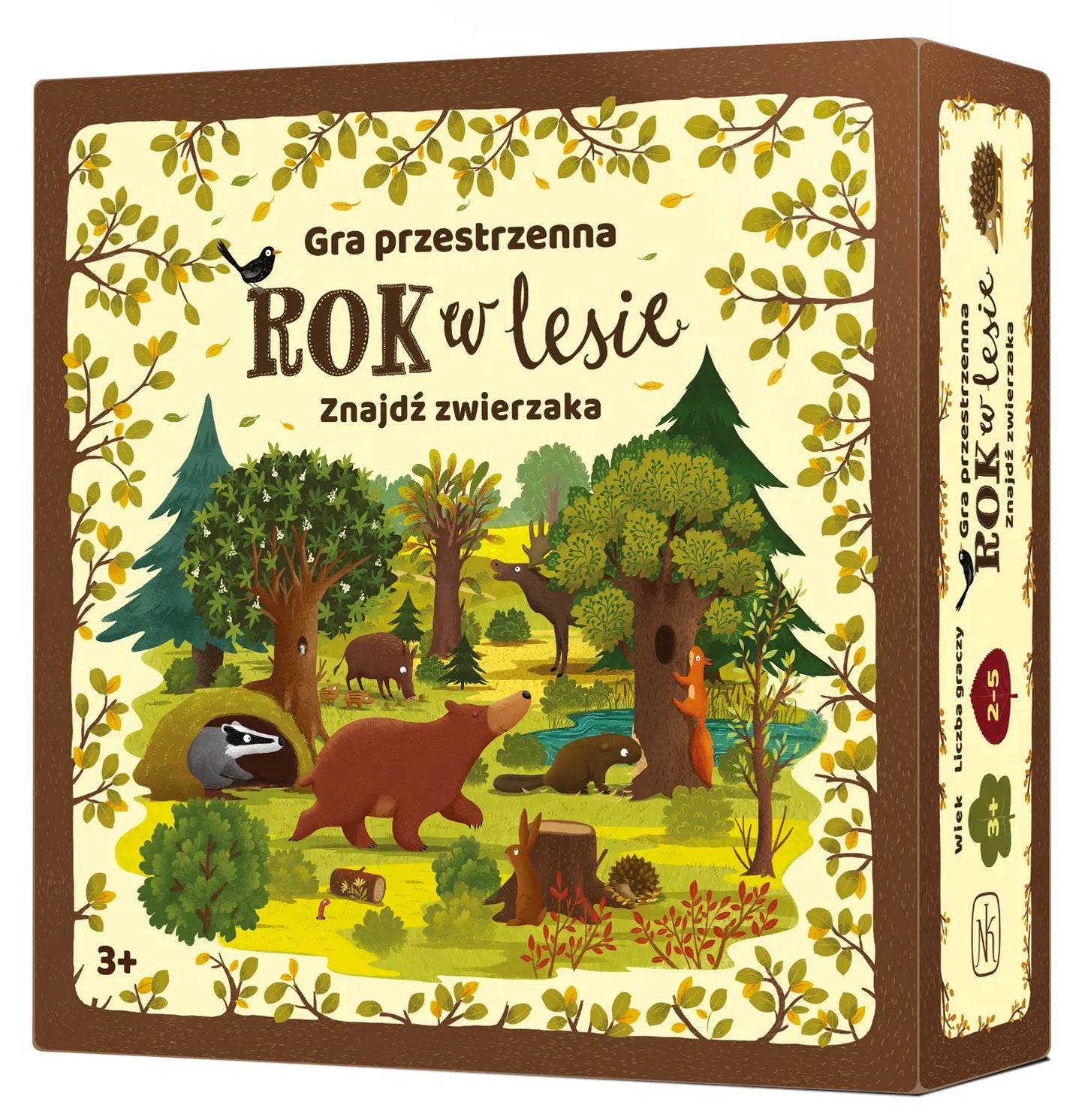 Rok w lesie znajdź zwierzaka