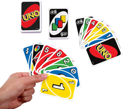 Uno gra w karty clipstrip