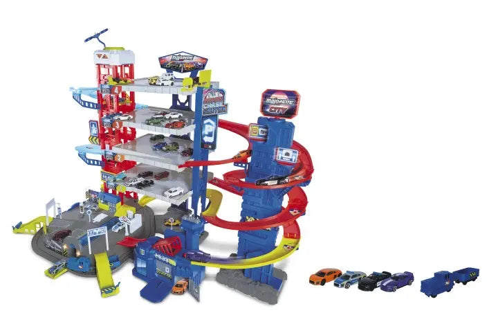 Majorette super centrum pościgu + 4 auta