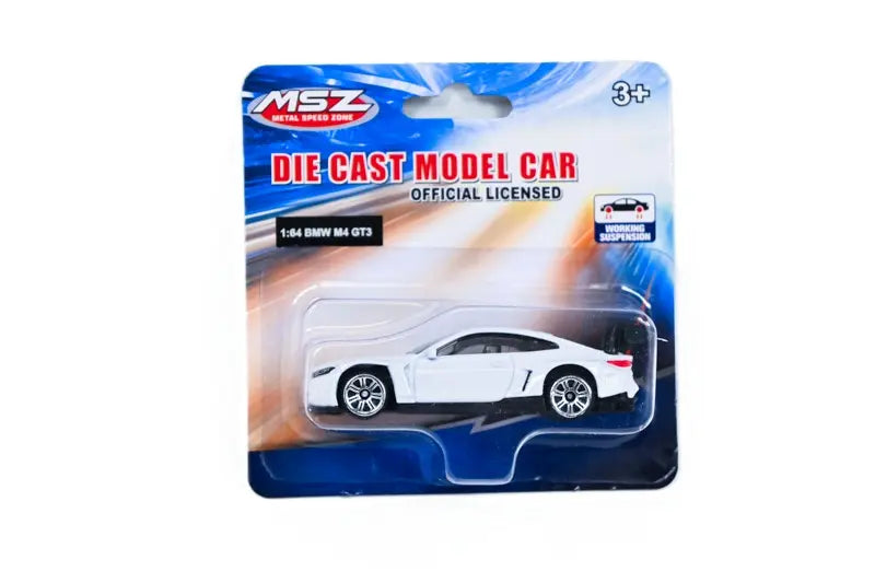 Model BMW M4 GT3 biały 1:64