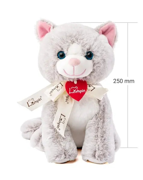 Kotka Jacqueline jasno szara, 25cm
